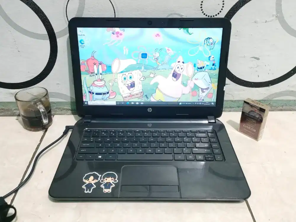 Laptop HP 14 -G101AU -AMD E1 -RAM 2GB -HDD 500GB -MULUS 97% -GRESS