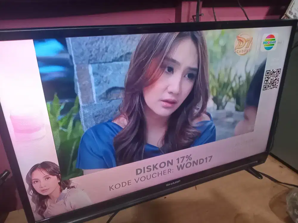Di jual led tv sharp aquos 32inch sudah digital tv.