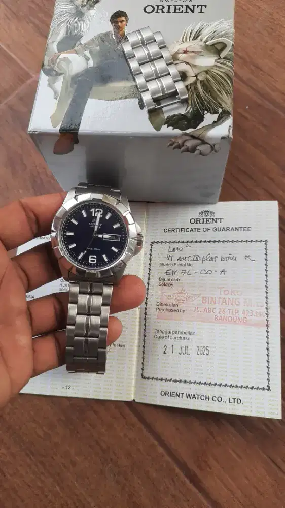 Jam tangan orient automatic