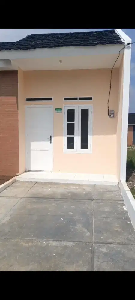 Rumah subsidi konsep cluster siap huni lokasi strategis