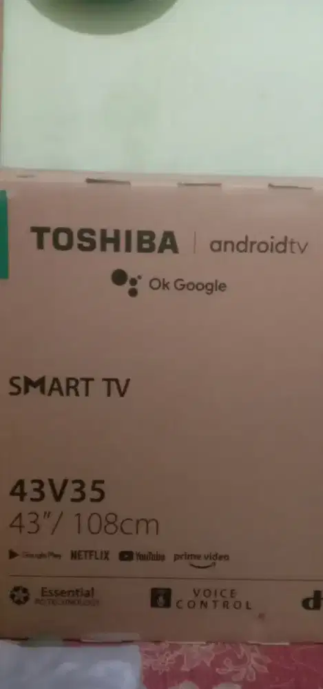 Di jual cepat tv toshiba 43 inch smart android ok google