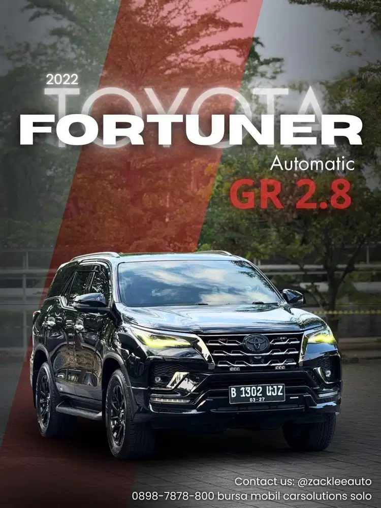 Fortuner 2.8 GR 2022