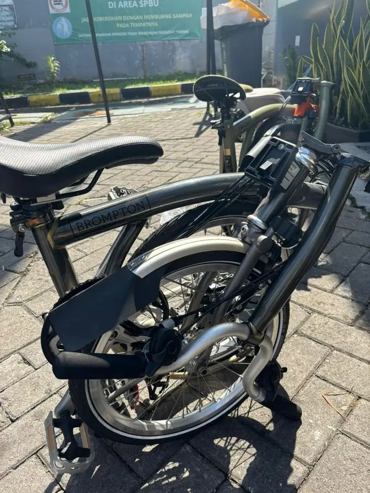 Brompton M6LX raw lacquer