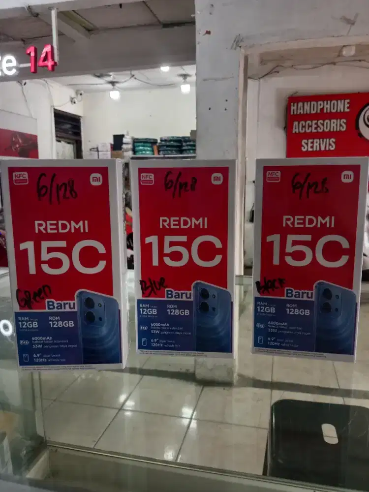 Terbaru Redmi 15C Dengan Baterai 6000mAh nihh guyss