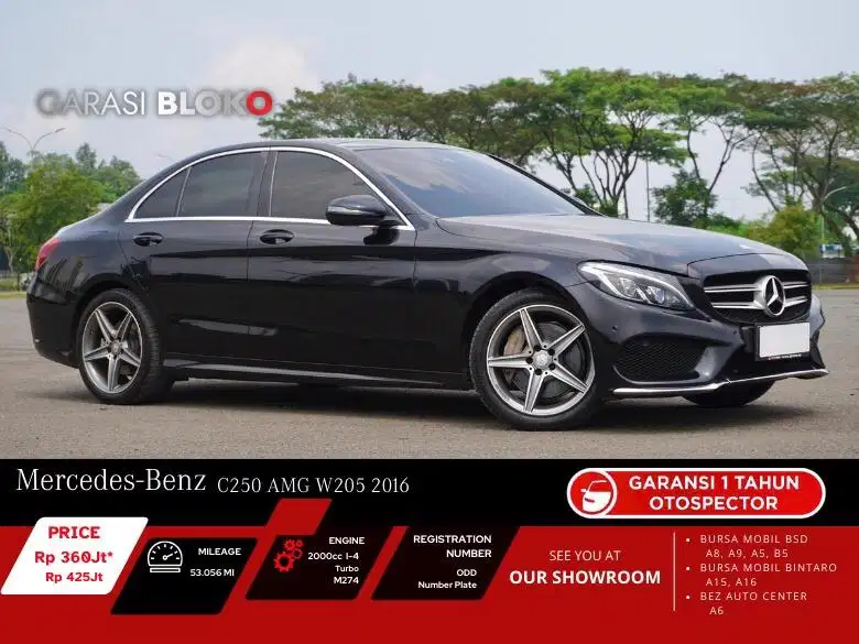 Mercedes Benz C250  W205 AMG 2016
