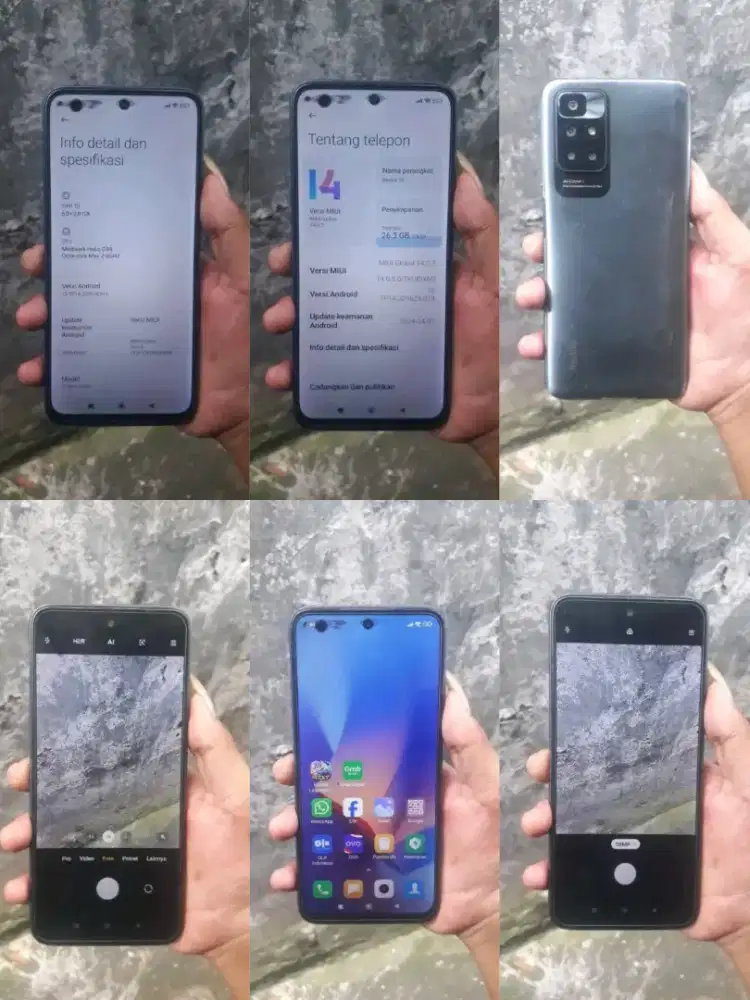 REDMI 10 RAM 6+2/128 SIAP PAKAI