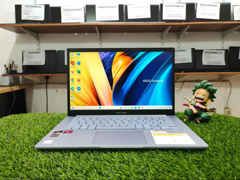 Laptop bekas ASUS VIVOBOOK 14 M1402IA AMD Ryzen 7-4800H Ram 8GB