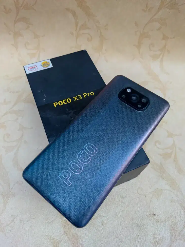 POCO X3 PRO 6/128 FULLSET MULUS KAYA BARU