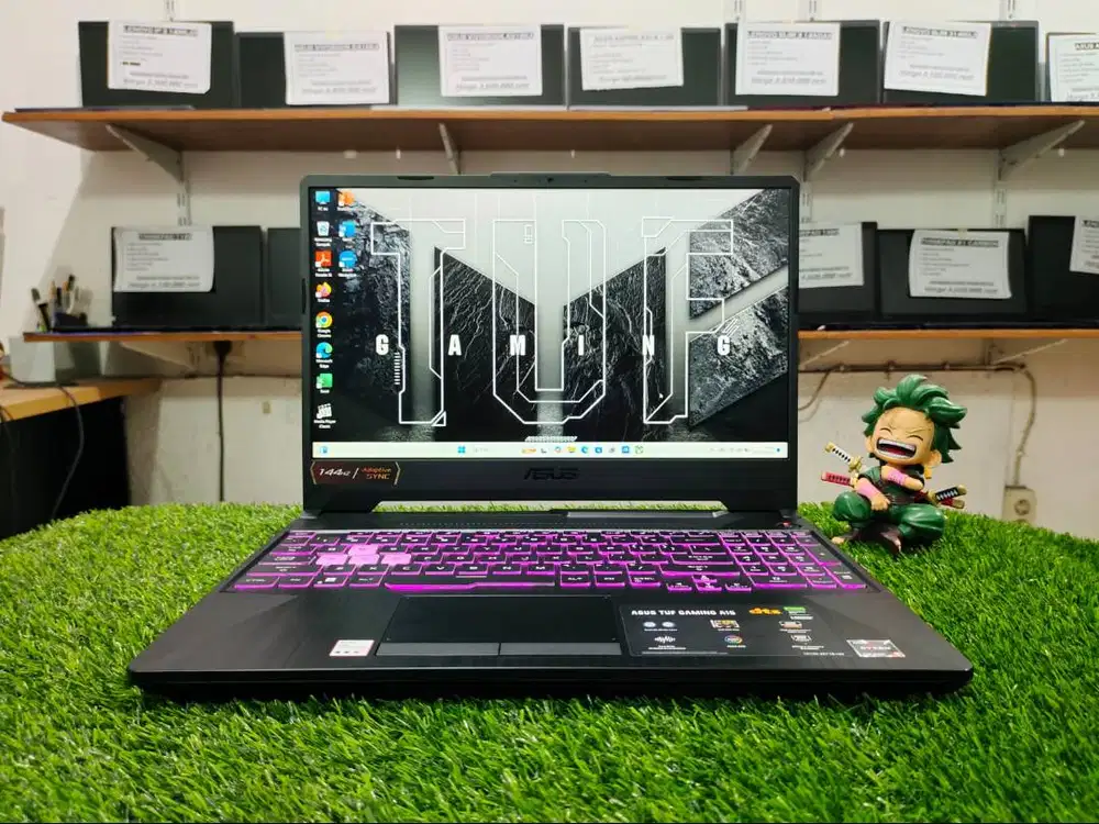 Laptop bekas ASUS TUF GAMING A15 AMD Ryzen 5-7535HS Ram 16GB