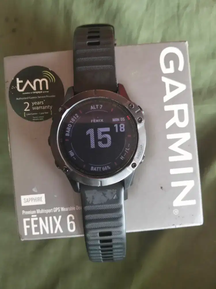Jam tangan garmin fenix 6