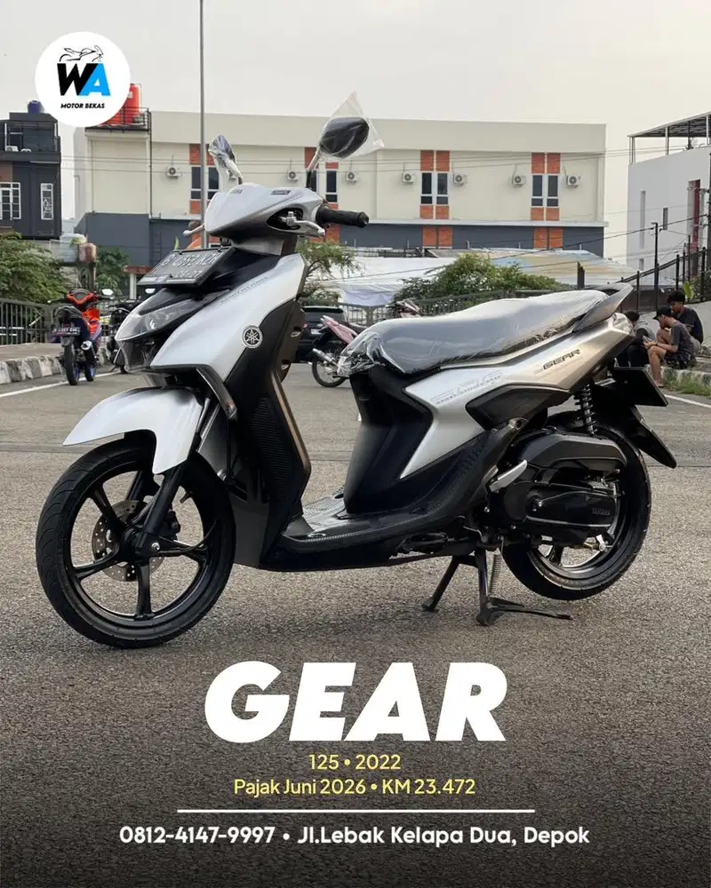DP 500 RIBU Yamaha Mio Gear S 125 Tahun 2022 Cash/Kredit