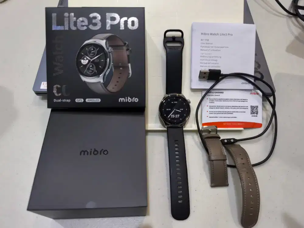 Smartwatch Mibro Lite 3 pro (Lite3 Pro) Second mulus masih garansi