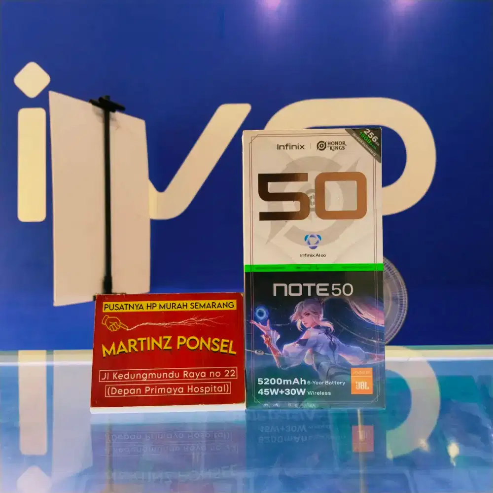 Infinix Note 50 8/256 - New Termurah