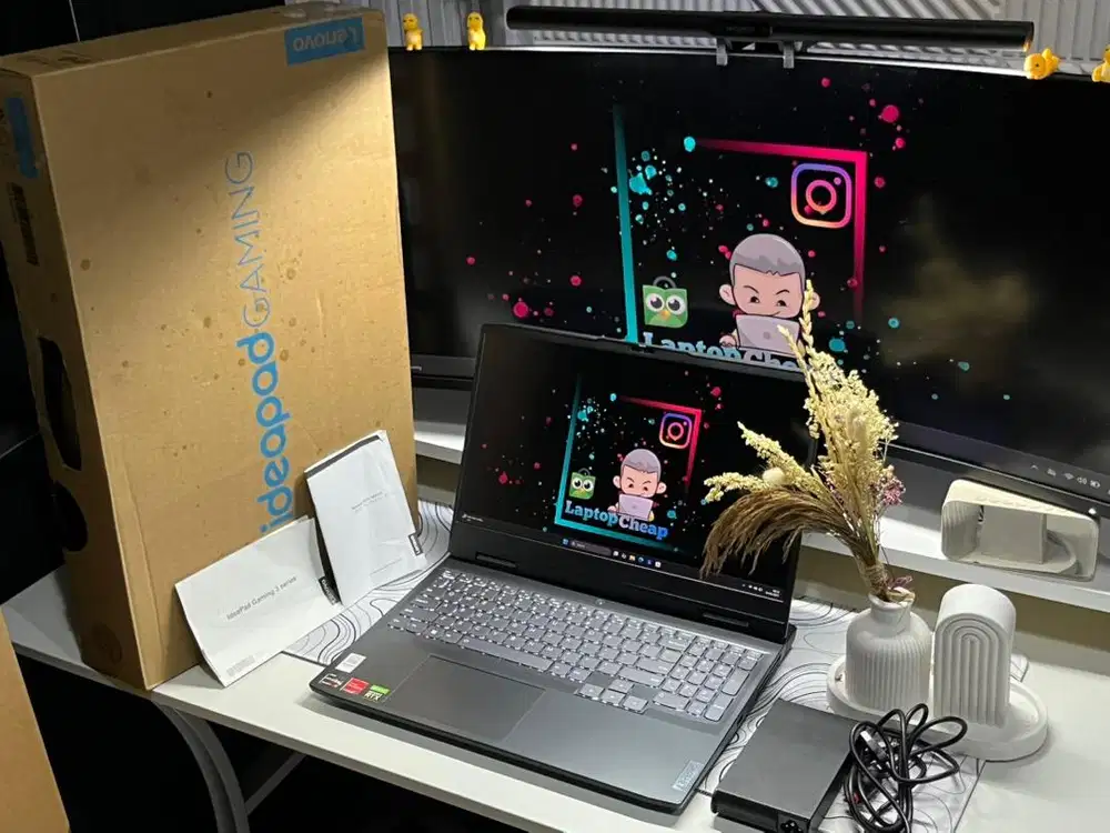 Lenovo Ideapad Gaming 3 Ryzen 7 7735HS RTX 4050 2.5K 165Hz Likenew