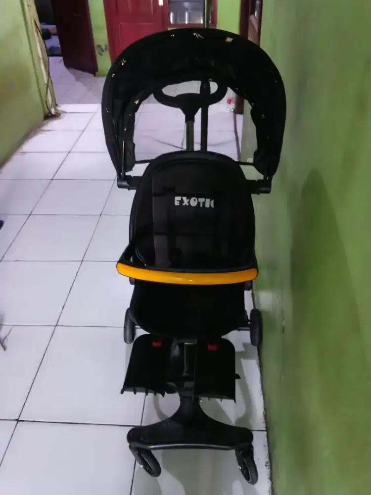 Stroller masih layak pakai minus pemakaian aja..selebihnya aman