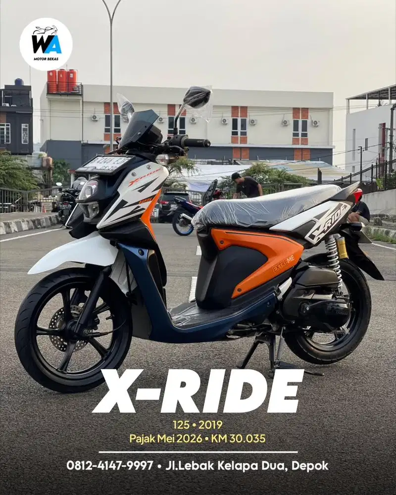 Cash/Kredit Yamaha Xride 125 Tahun 2019 Cash/Kredit