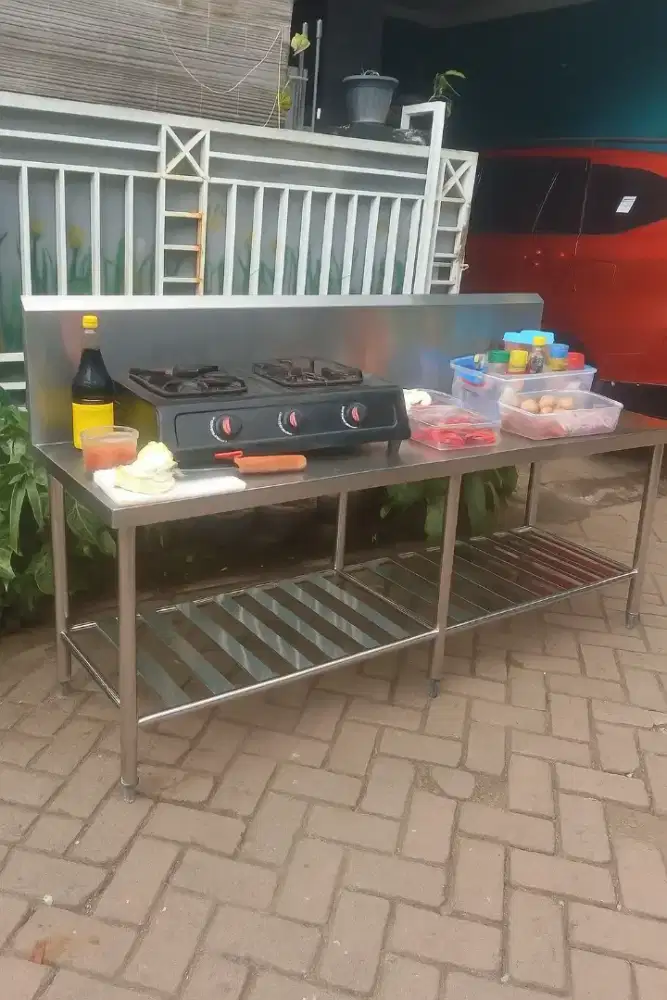 Stainles table panjang