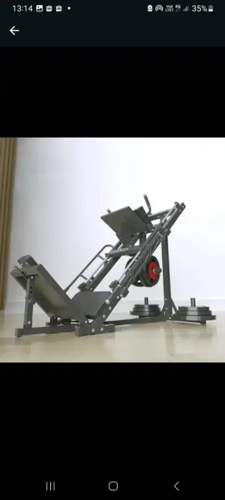 Alat Fitness Import Leg Press Squat UF023