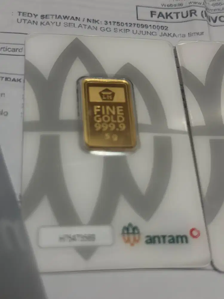Emas Antam LM @5gr produksi 2025