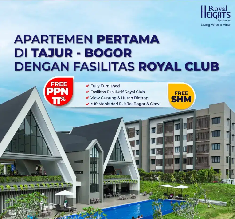 Oper Kredit Apartemen Royal Heigt Tajur Bogor