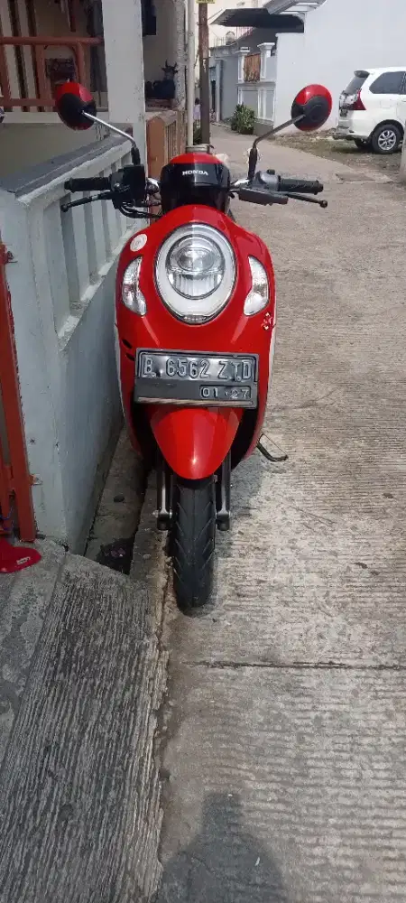 Honda Scoopy 2022 plat Depok