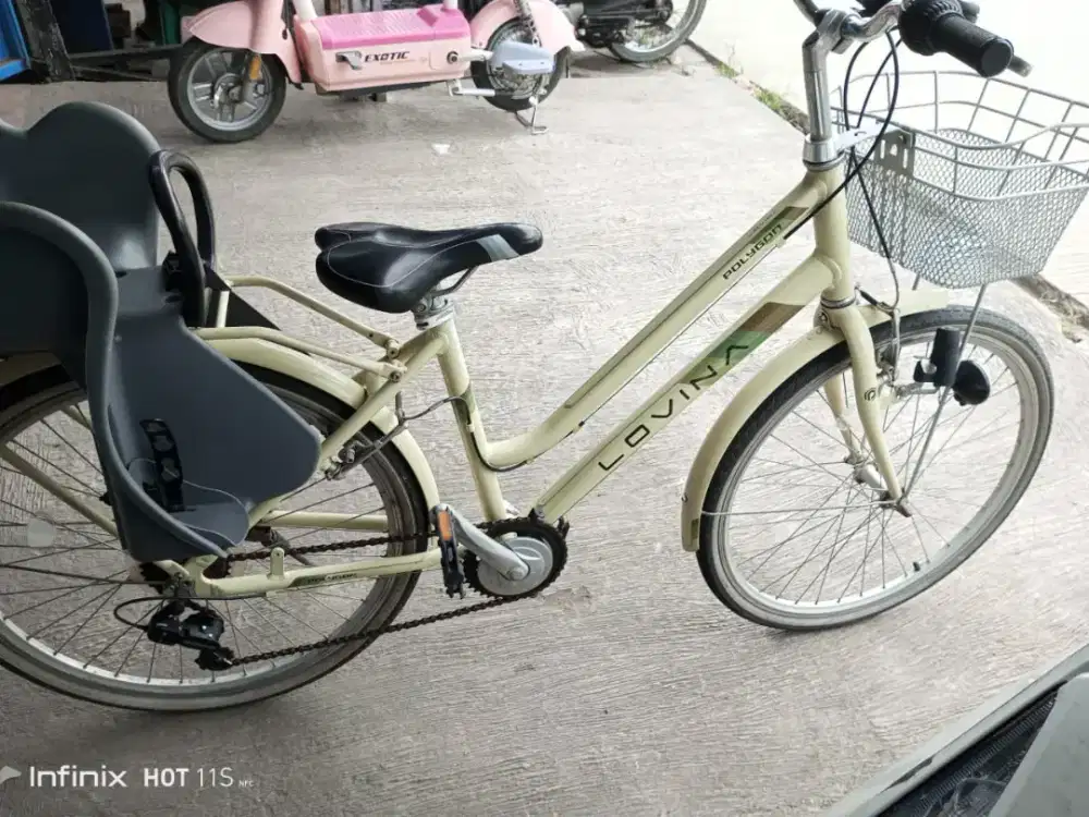 Sepeda citybike polygon lovina 26inch alloy 7speed