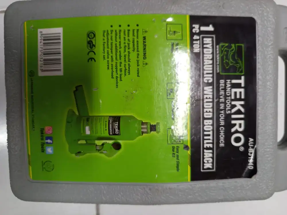 HYDARULIC WELDED BOOTLE JACK