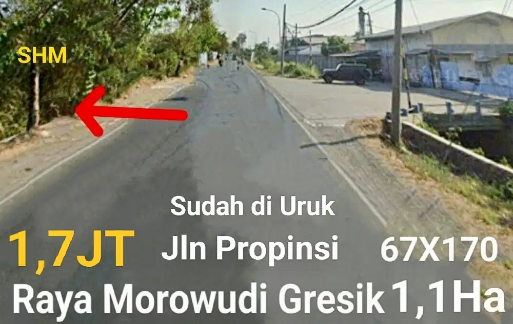 Tanah di Cerme Gresik