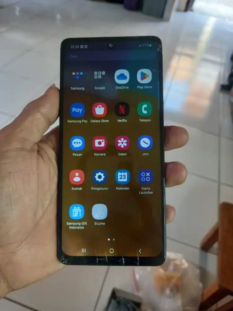 Mesin samsung A71 normal segel