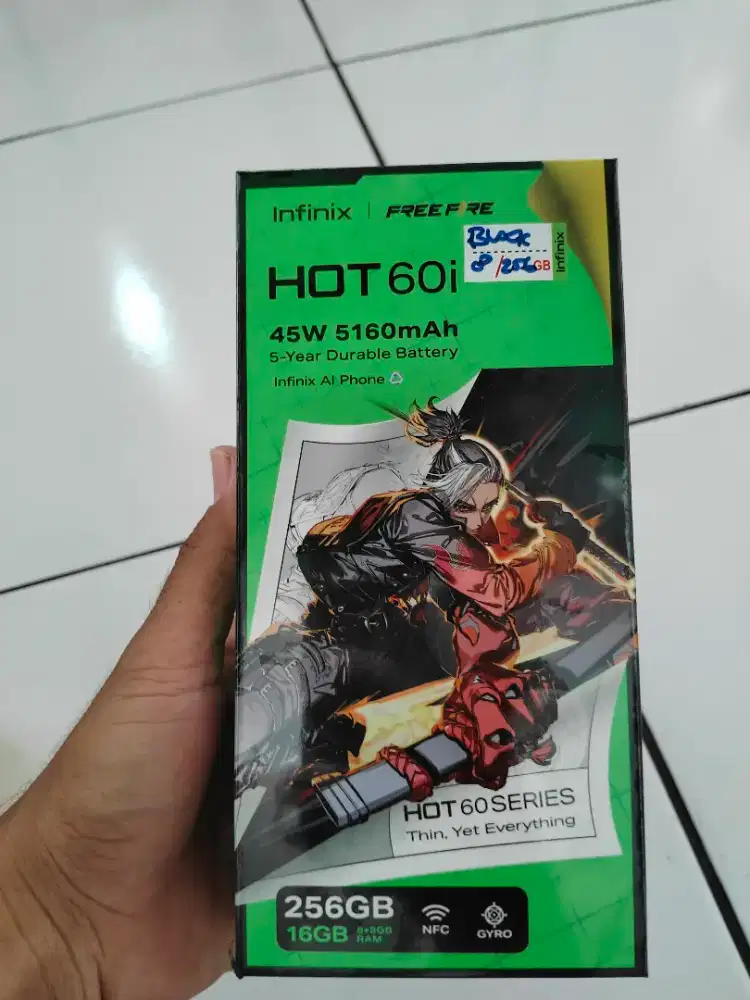 Infinix hot 60i 8/256