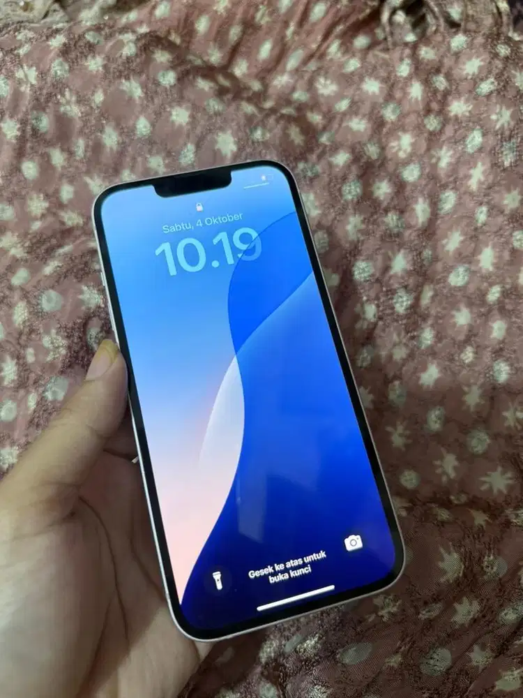Iphone 13 pink 128gb becuk bisa tt