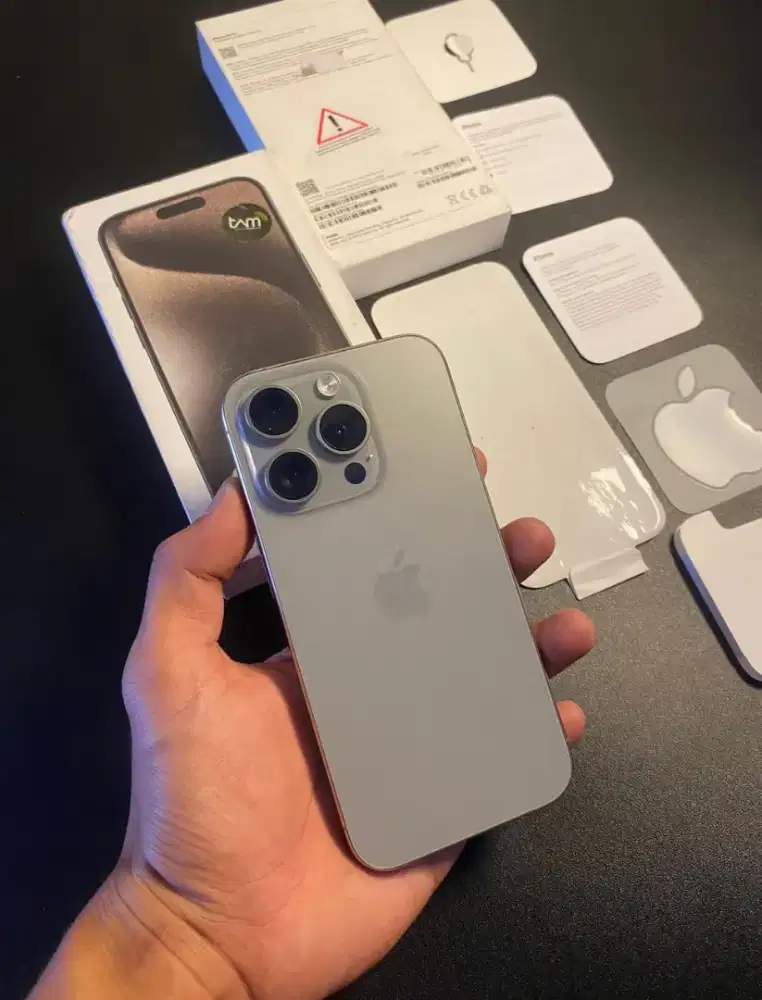 iPhone 15 PRO 128GB IBOX Mulus istimewa