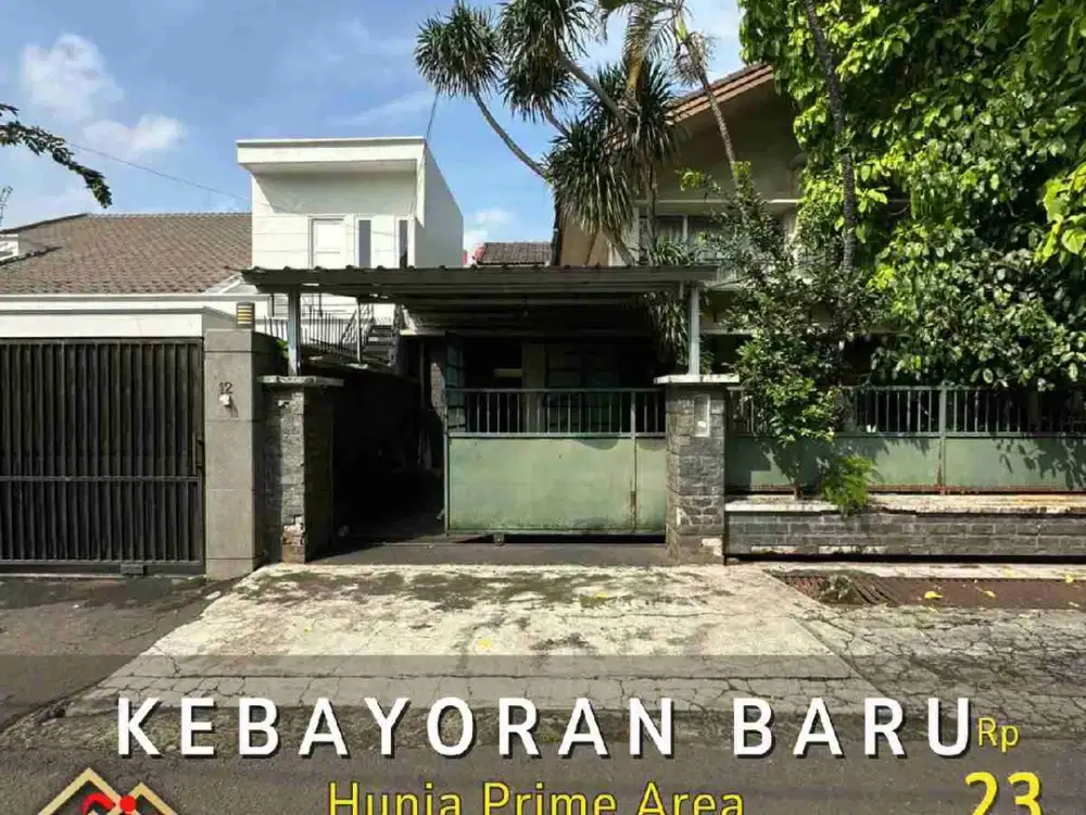 DIJUAL RUMAH SENOPATI AREA KEBAYORAN BARU JAKARTA SELATAN