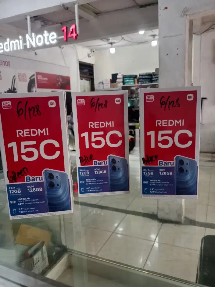 Terbaru Redmi 15C dengan Baterai 6000mAh nihh guyss