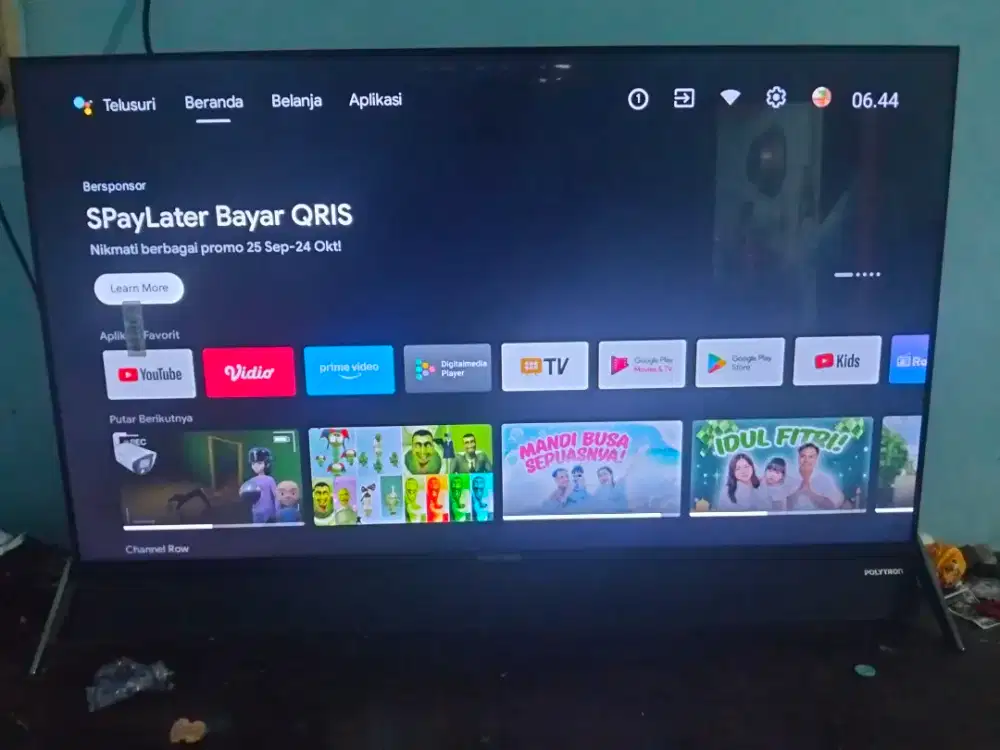 Smart tv politron 43 inchi