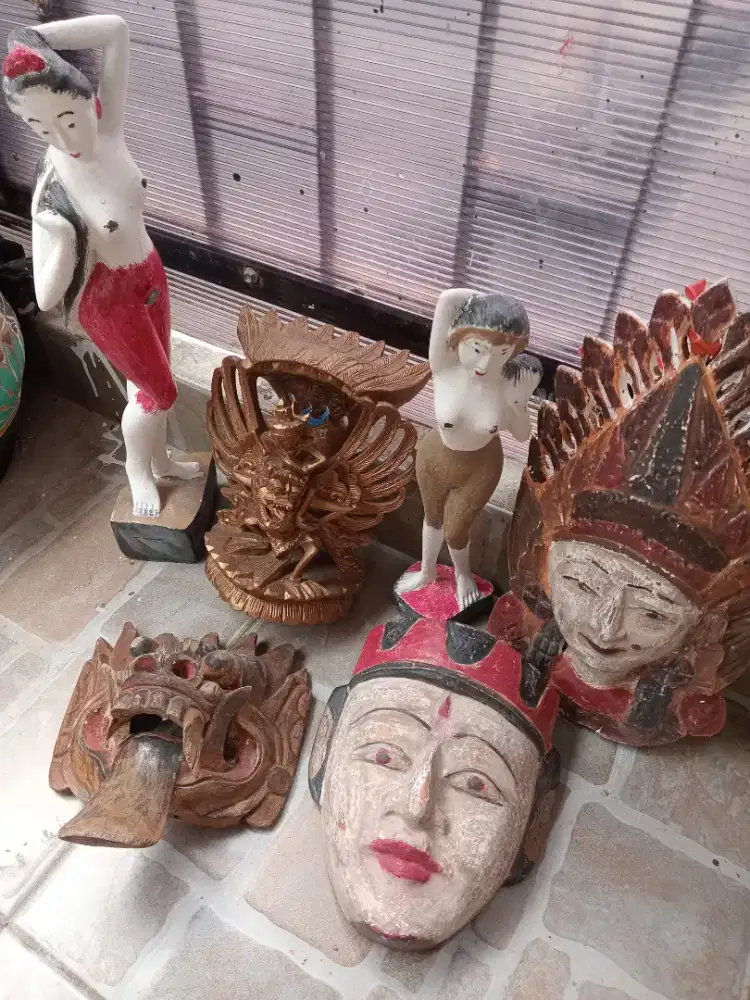 Bahan kayu borongan 6 pcs bagus