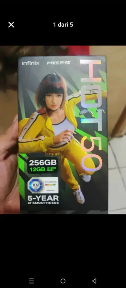 Infinix hot 50 ram 6+6/256