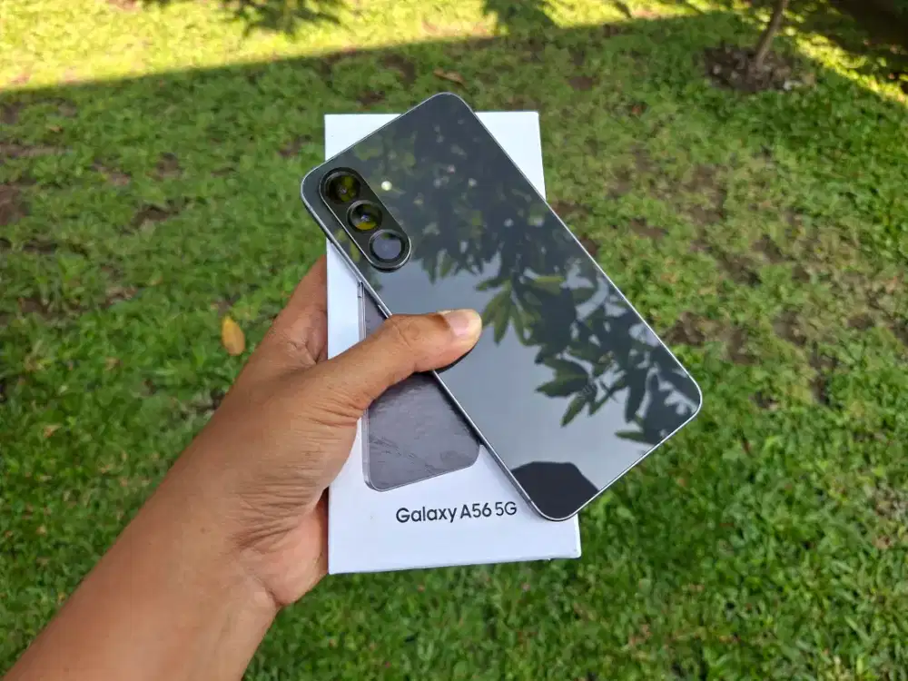 Cod Tembung Samsung A56 5G 8/256 Mulus Fullset Garansi 9 bln