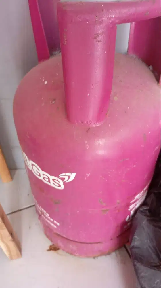 Tabung gas pink 12 kg kosong