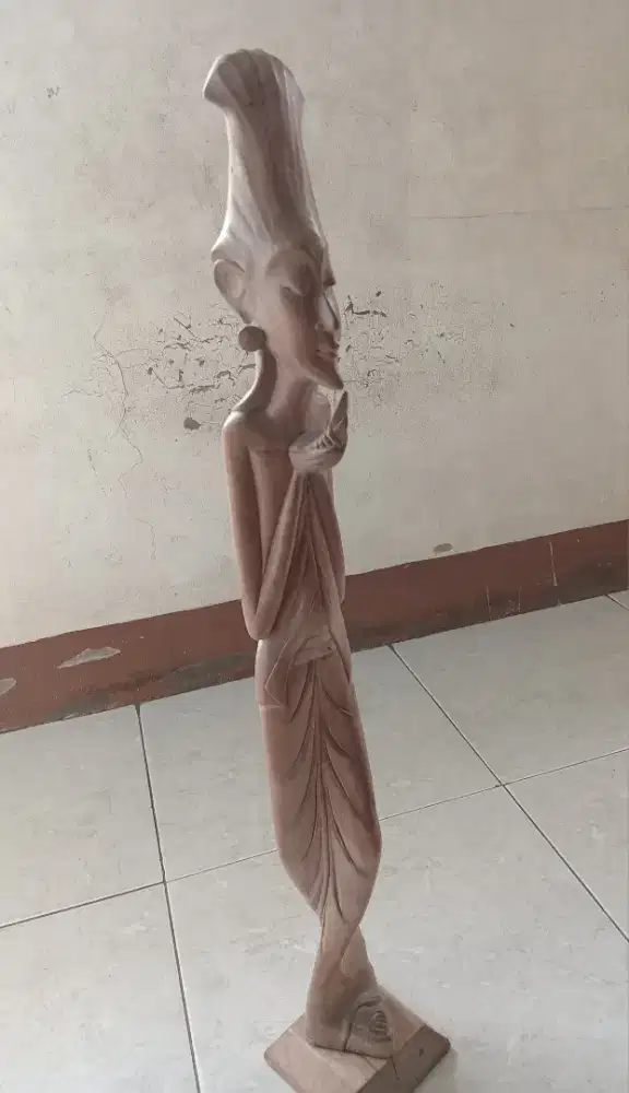 Patung tinggi 75 dari bali unik cantik