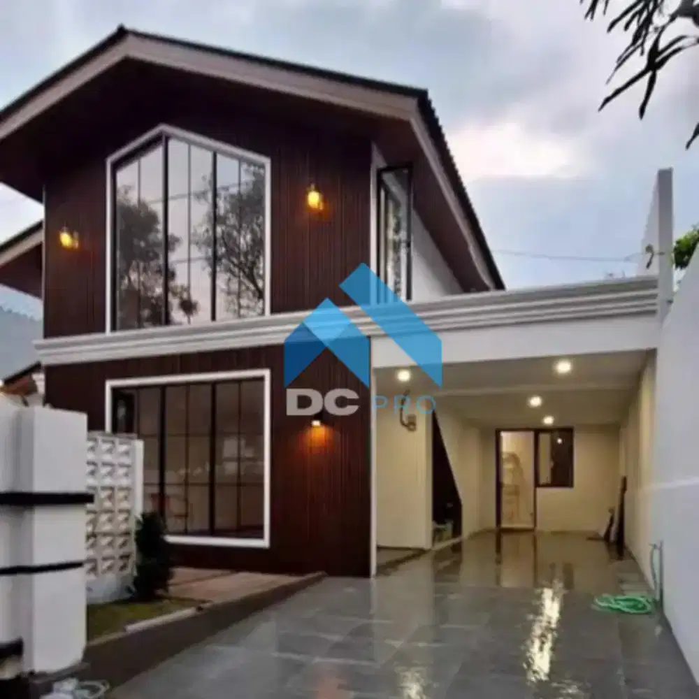 Rumah homey 1 lantai tanah luas Cihanjuang dkt Gegerkalong