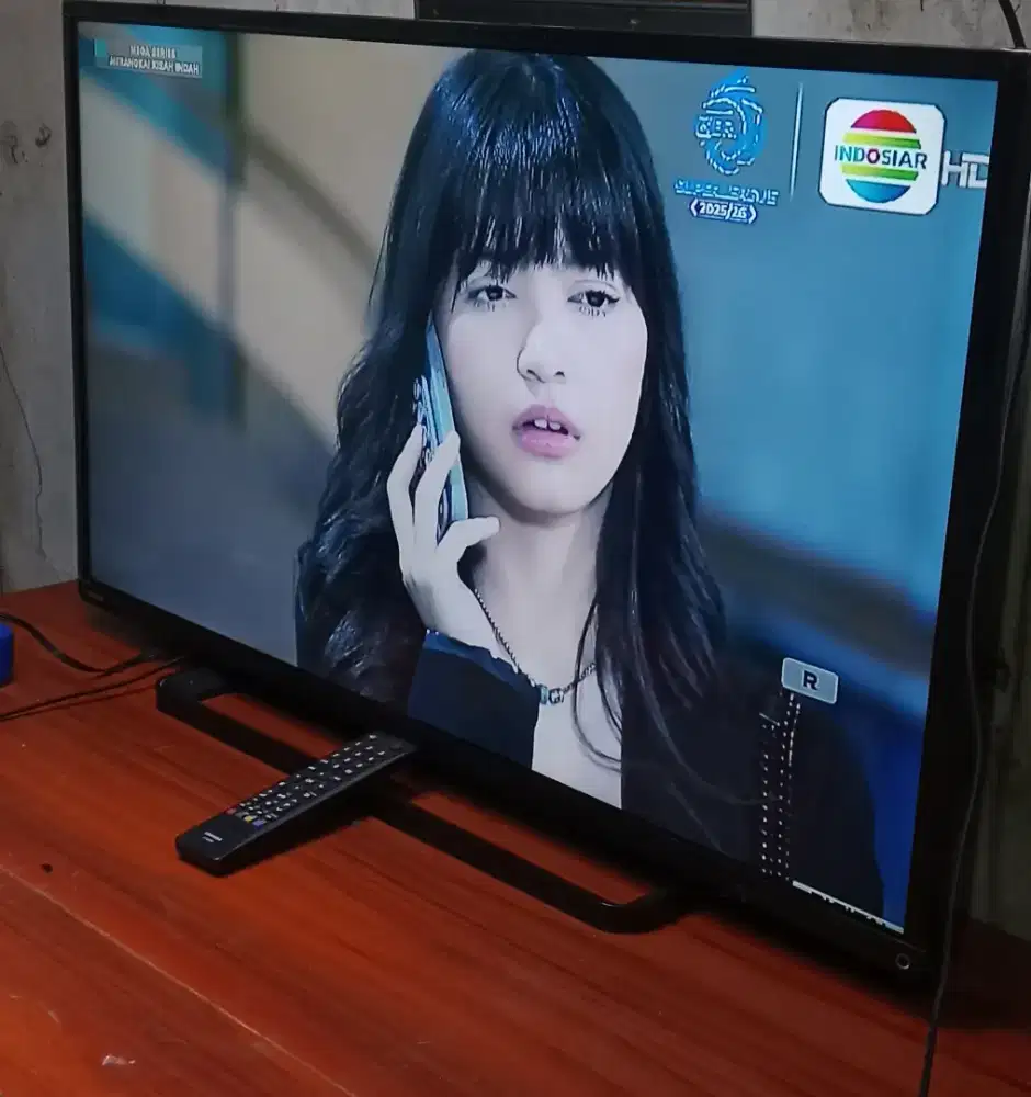 DIJUAL TV LED 40 IN TOSHIBA ANALOG NORMAL MESIN MASIH ORI