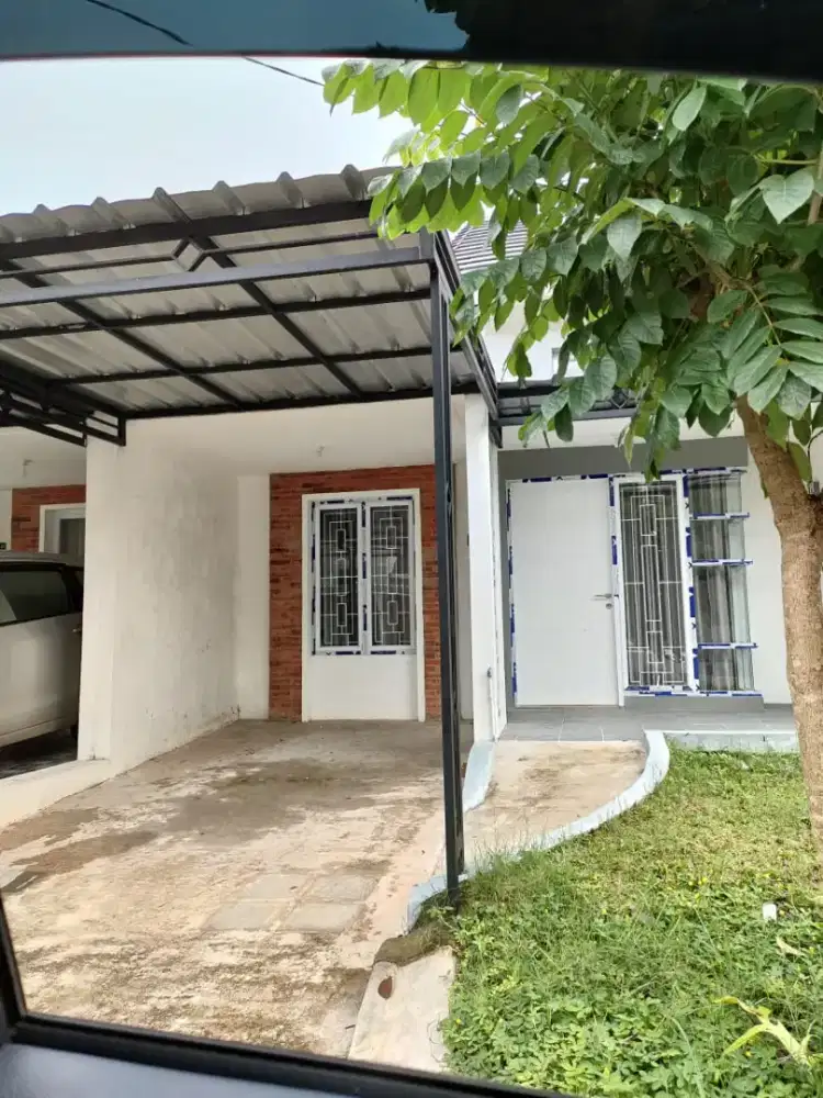 Dikontrakkan rumah cluster bulanan atau tahunan