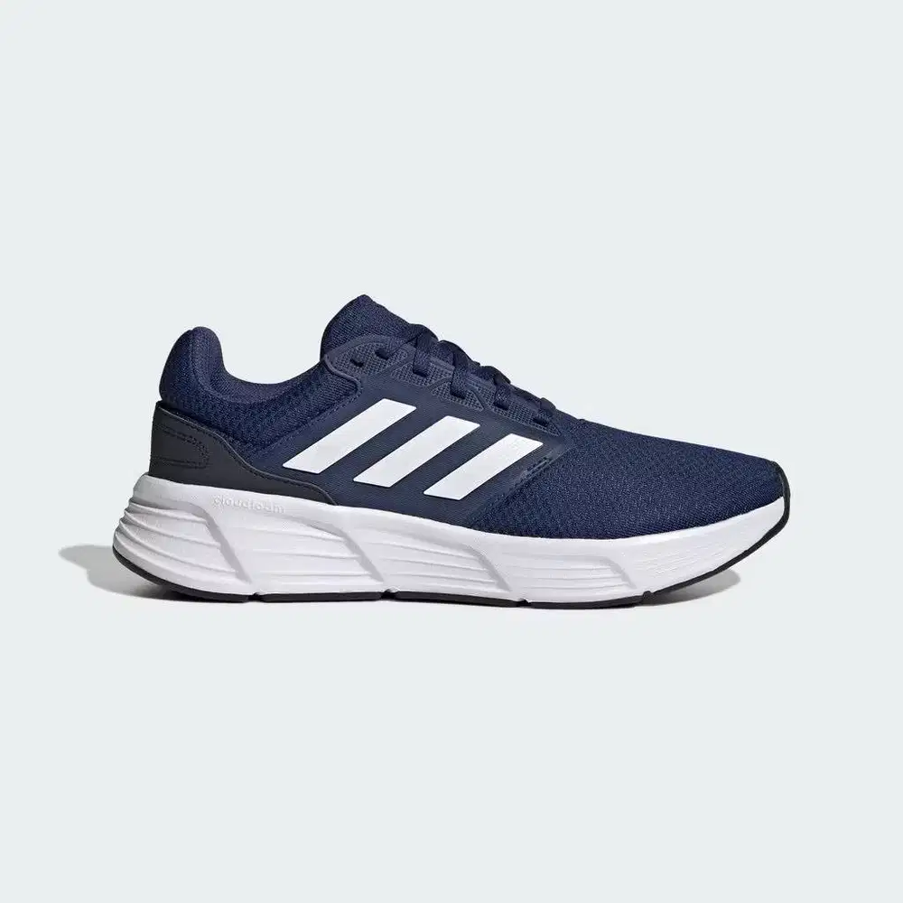 Adidas Running Galaxy 6 Men Blue Size 44 2/3 | Sepatu Lari Pria