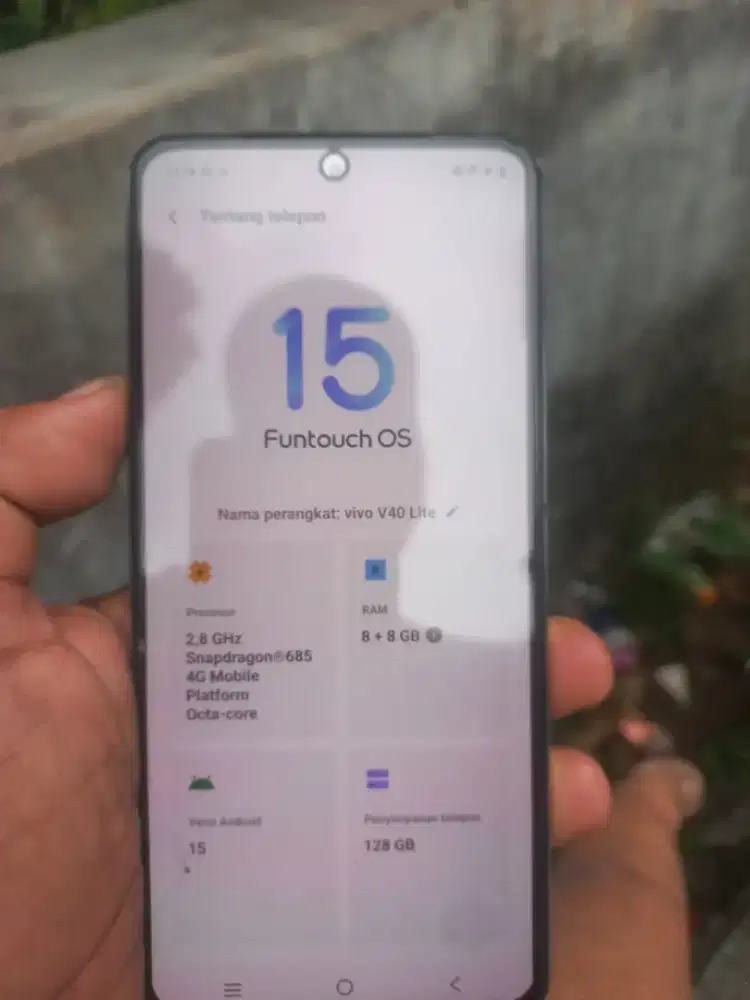 Vivo v40 lite 8+8/128G