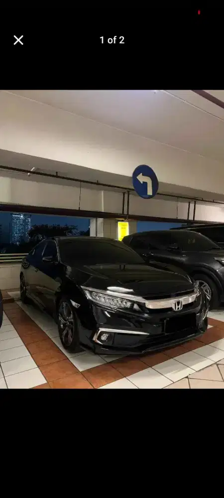 Honda Civic ES AT 2020 Hitam