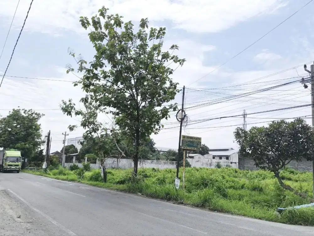 Tanah Strategis Jalan Raya Dekat TOL dan Bandara Solo