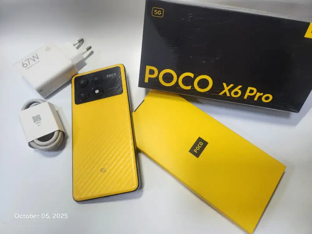 DIJUAL POCO X6 PRO 5G KUNING