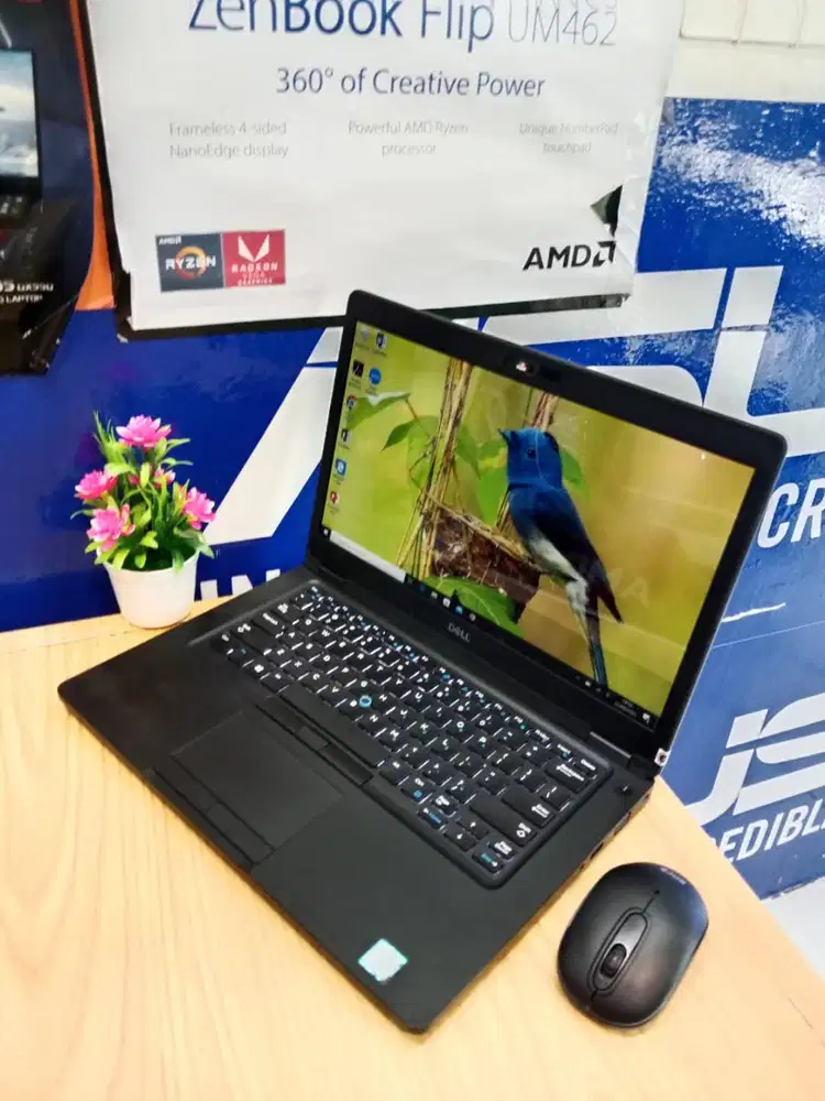 LAPTOP KERJA TOUCHSCREEN DELL LATITUDE 5490 CORE i7 GEN 8 RAM 8GB SSD