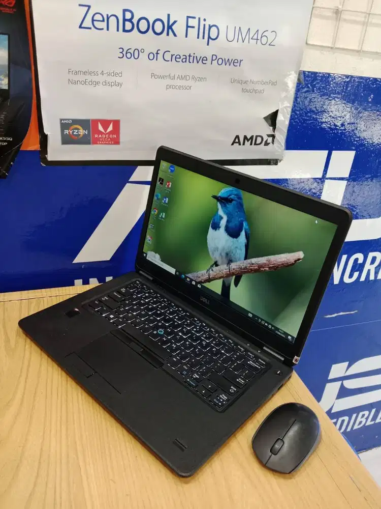 LAPTOP DELL LATITUDE E7450 CORE i7 RAM 8GB SSD 128GB SIAP PAKAI KULIAH